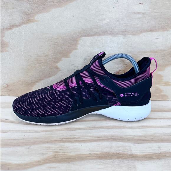 Nike - Flex Contact 3 - Running Shoes - Black/Pink - Women's - 9.5 - AQ7488-002 - Picture 4 of 9